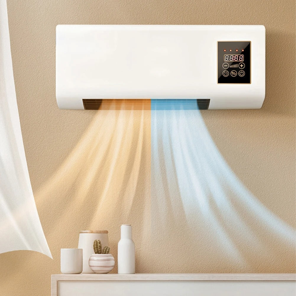 🔥Calefactor Eléctrico de Pared 2 en 1 | Aire Caliente + Aire Frío🔥