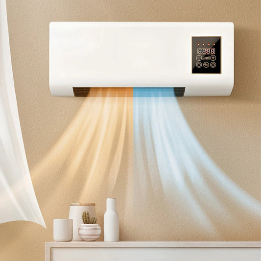 🔥Calefactor Eléctrico de Pared 2 en 1 | Aire Caliente + Aire Frío🔥